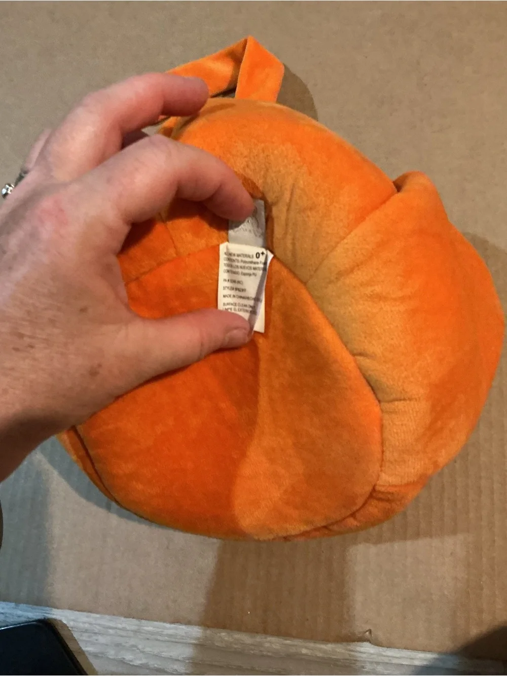 Toys R Us soft orange
